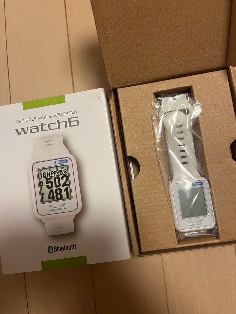 未使用品　イーグルビジョンwatch6 GPSナビ・ホワイト