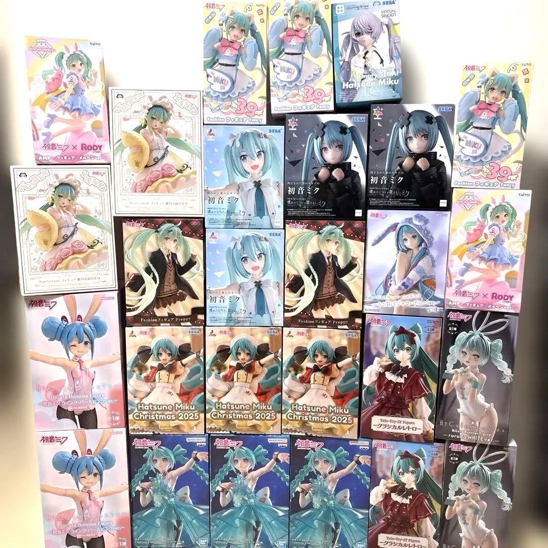 初音ミク フィギュア まとめ売り②【27体セット】