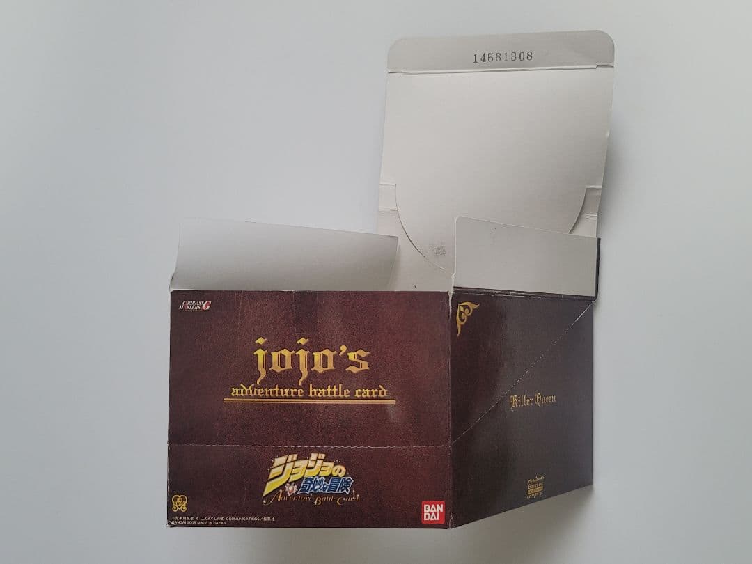 ジョジョの奇妙な冒険　ABC 　ブースター・スタータート箱、プレイシート、その他