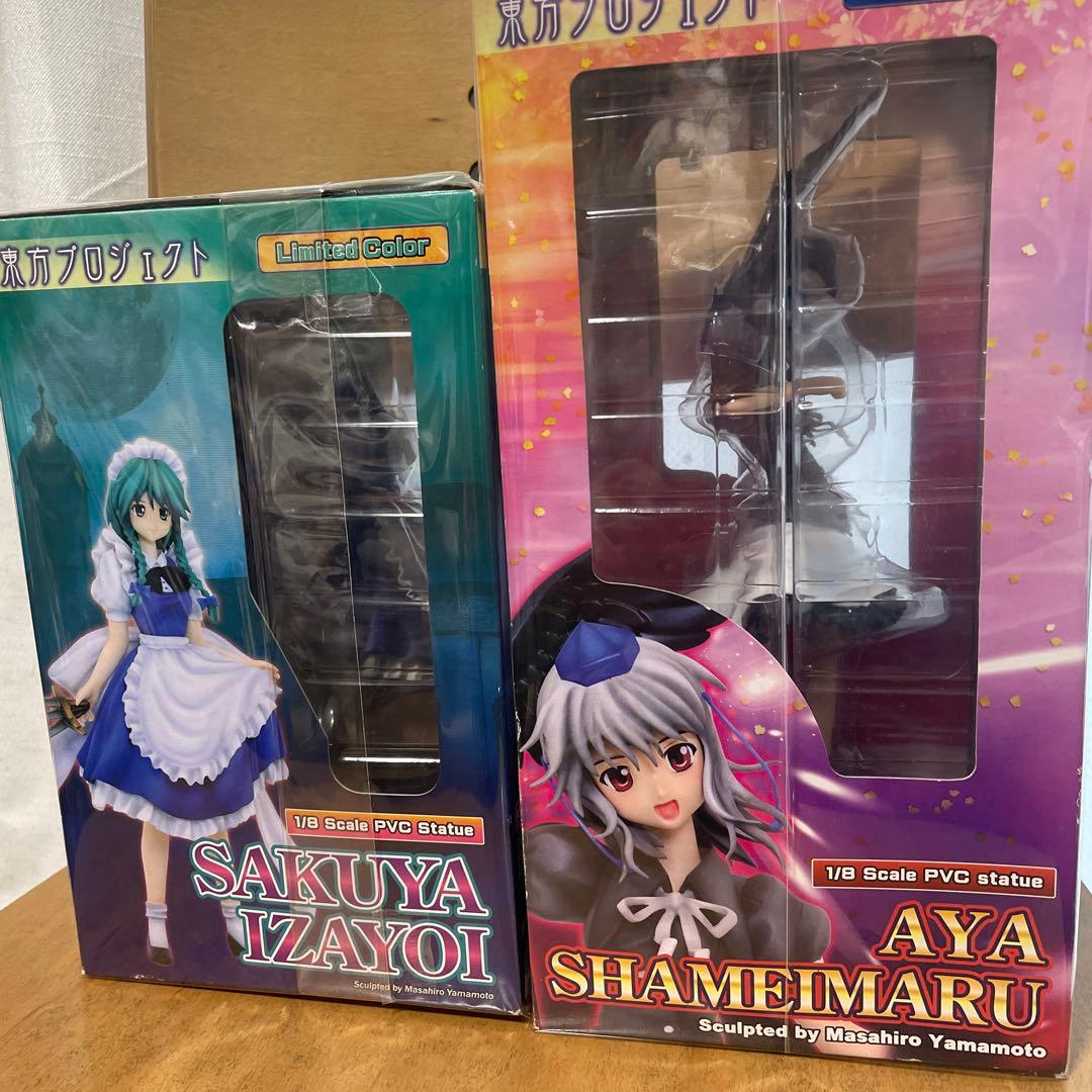 東方プロジェクト　咲夜　射命丸　フィギュア　セット売り