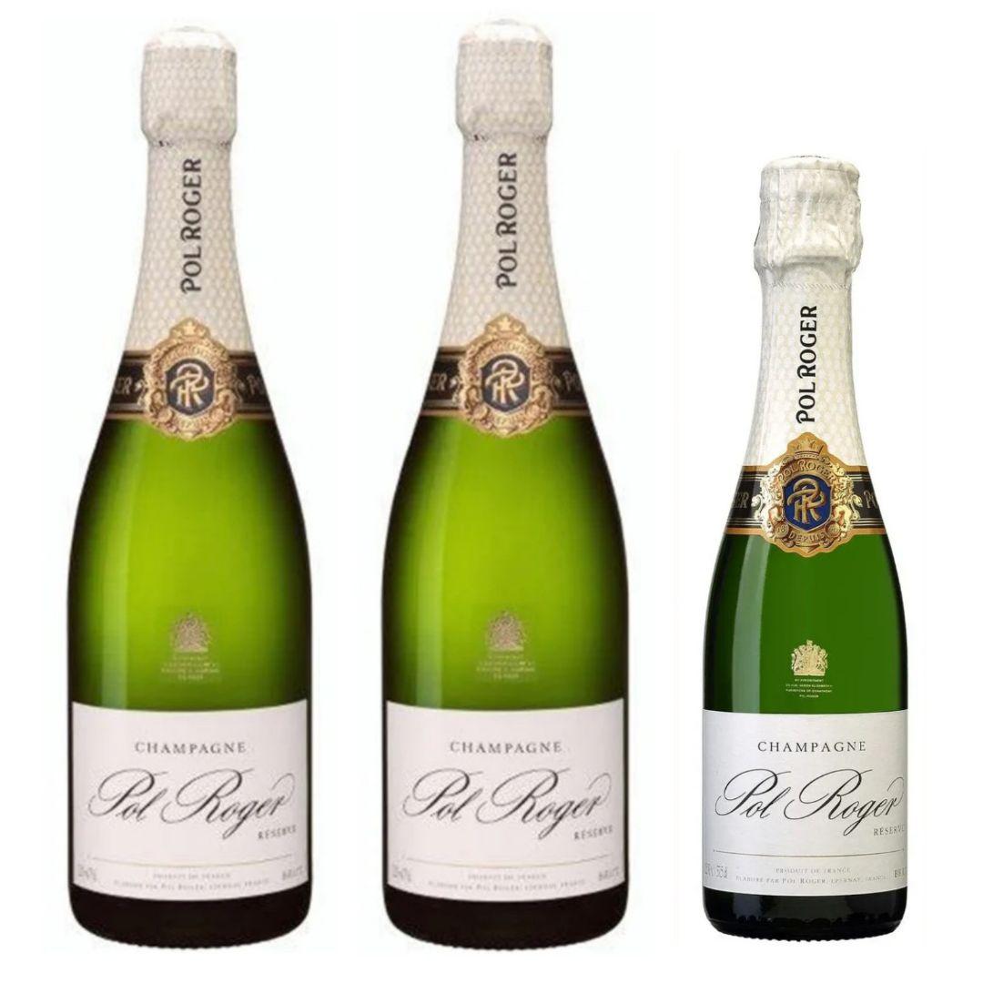【送料無料】【2＋1本セット】値引き無しでハーフおまけ！ポル・ロジェ2本セット♪
