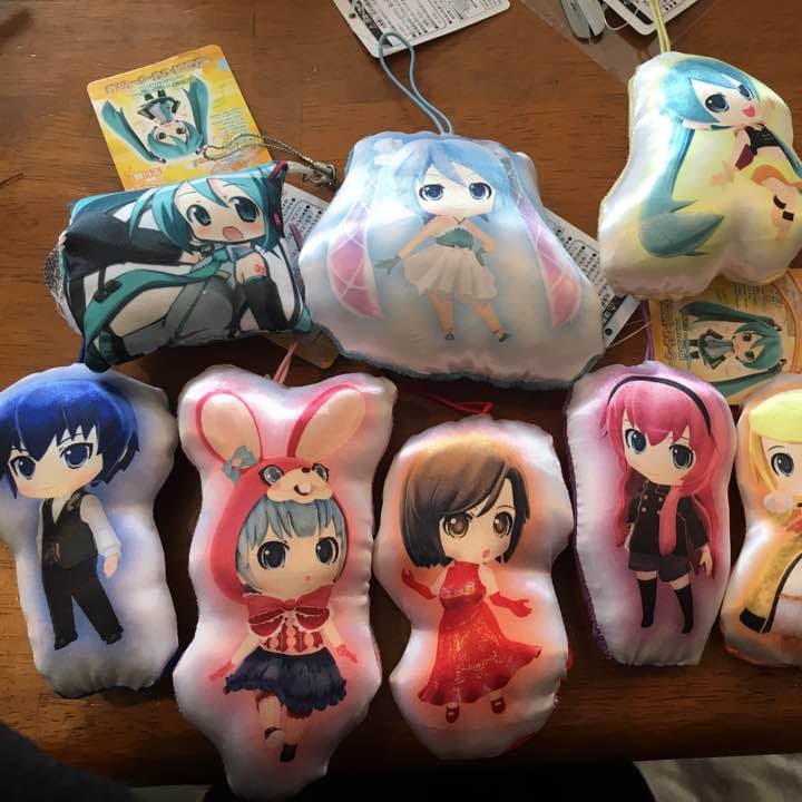 初音ミク クリーナーストラップキーホルダー