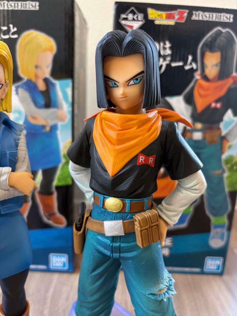 2体　17号　18号　一番くじ ドラゴンボール EX 人造人間の恐怖　セル編