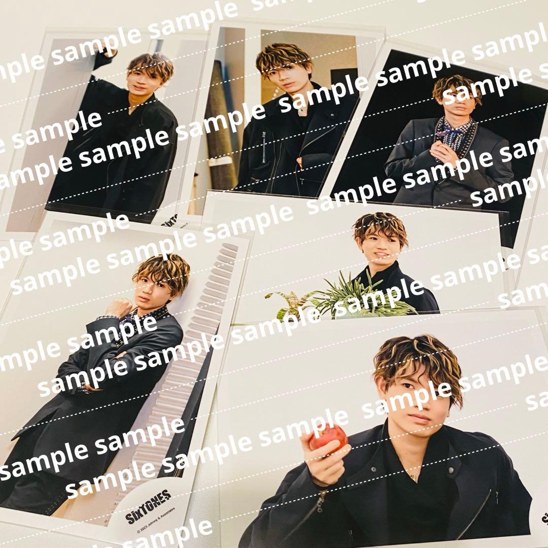 声 SixTONES 公式写真 ジェシー 京本大我 松村北斗 髙地優吾 田中樹