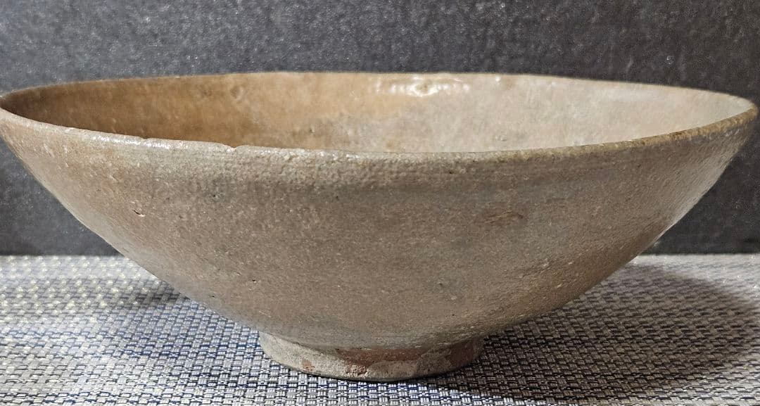 朝鮮古美術　朝鮮古陶磁　韓国古陶磁　高麗青磁　李朝青磁　径20.1cm鉢　菓子鉢