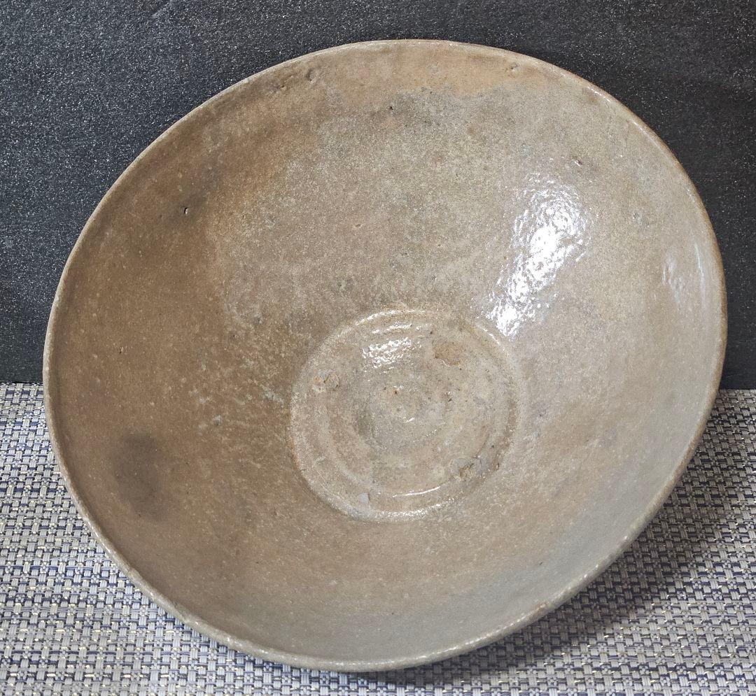 朝鮮古美術　朝鮮古陶磁　韓国古陶磁　高麗青磁　李朝青磁　径20.1cm鉢　菓子鉢