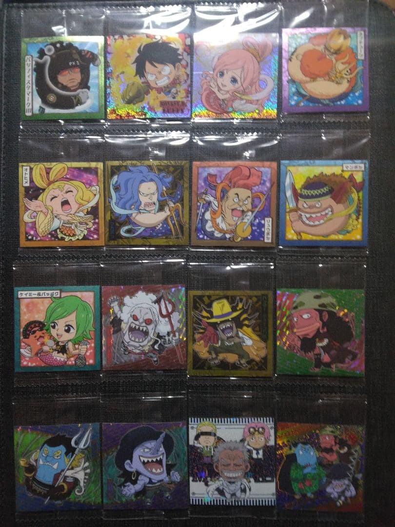 ワンピースシールウエハース　7-12弾コンプ　計206枚