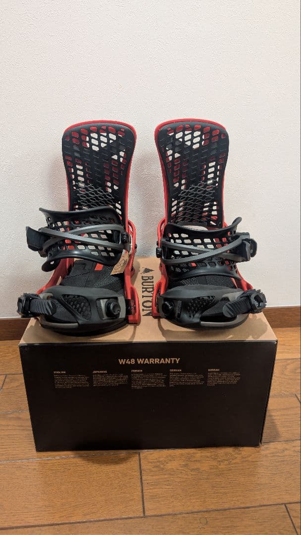 Burton Genesis バインディング Lサイズ 未使用・新品付属品あり