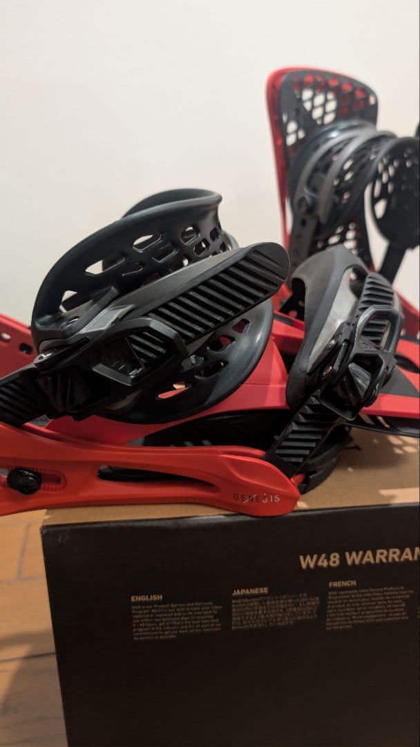 Burton Genesis バインディング Lサイズ 未使用・新品付属品あり