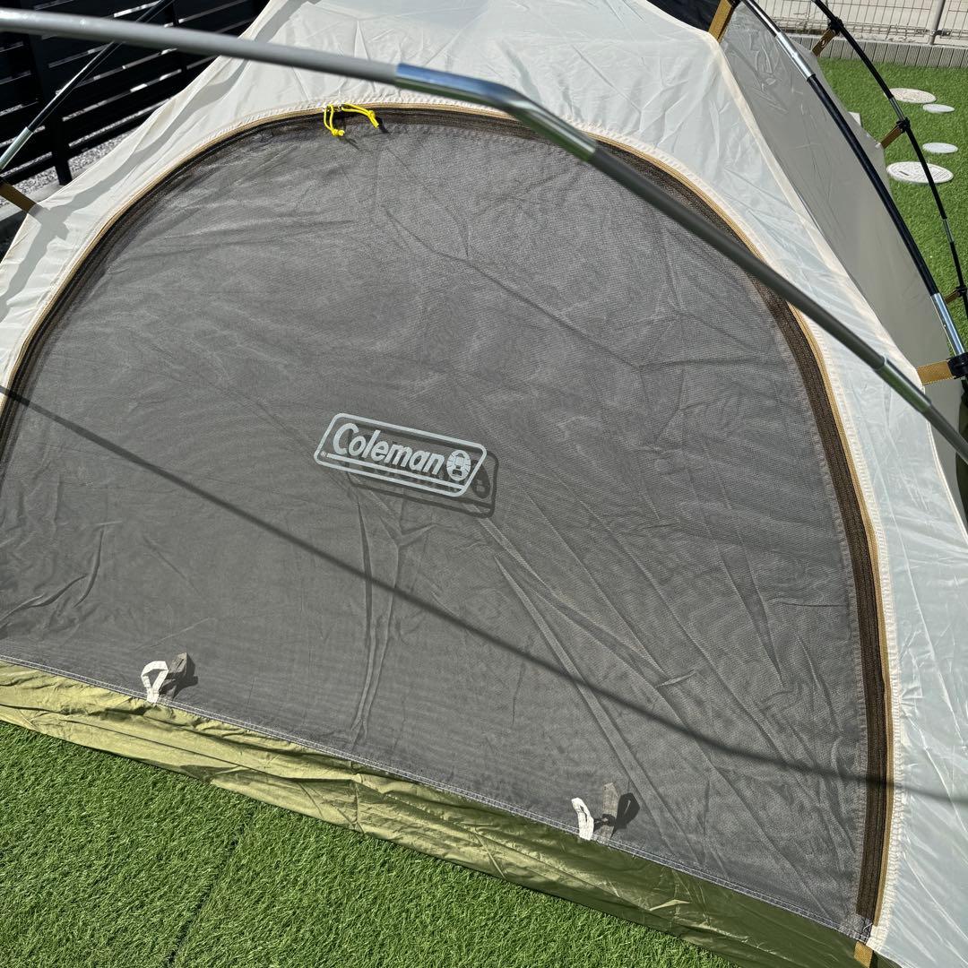 ①美品 コールマン ツーリングドームLX オリーブ テント