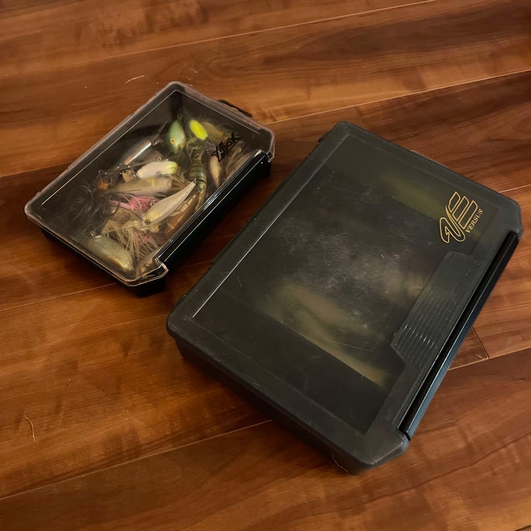 バス　 釣り引退　ソフトルアー　ハードルアー　ダイワ　バック　小物、等