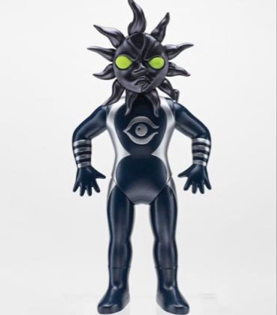 超復刻版タローマンソフビ人形 (ブラックタローマン)