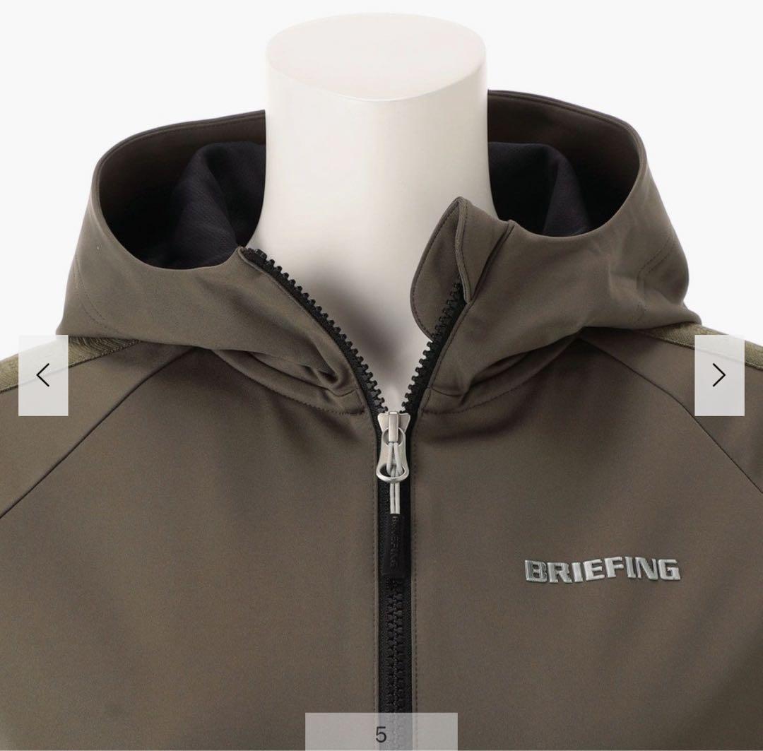 新品未使用BRIEFING フード付きジャケット オリーブ