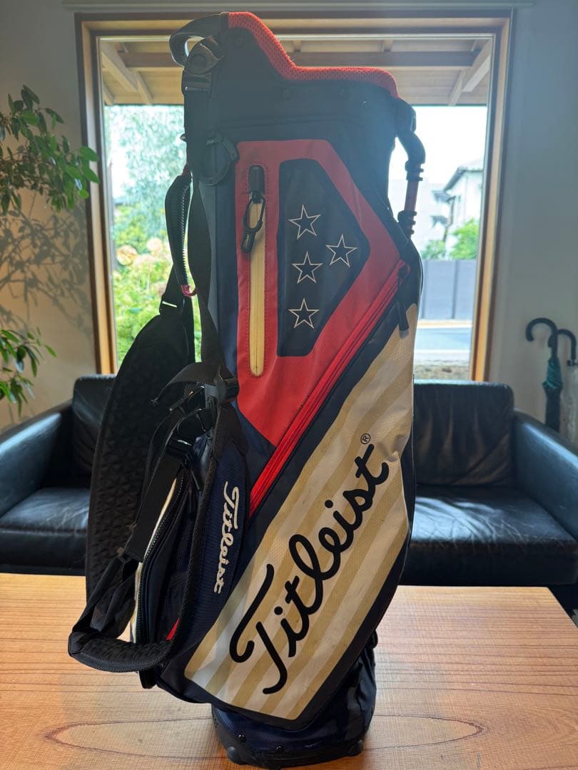 Titleist キャディバッグ USオープン限定品　ネイビー/レッド/ホワイト
