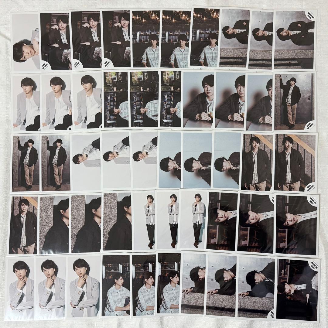 【まとめ売り】嵐 公式写真 個人ソロ 櫻井翔 585枚 フォトセ6点