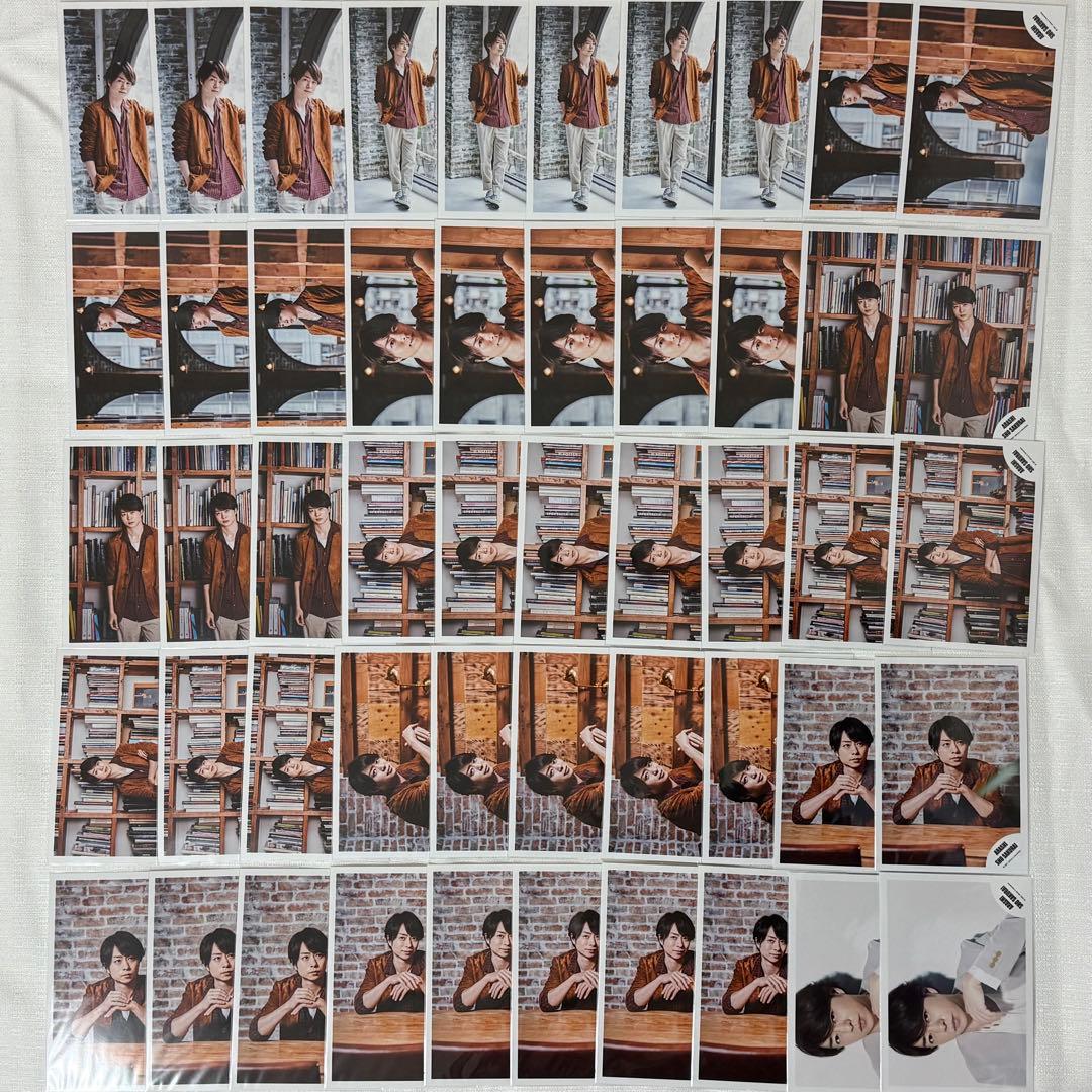 【まとめ売り】嵐 公式写真 個人ソロ 櫻井翔 585枚 フォトセ6点