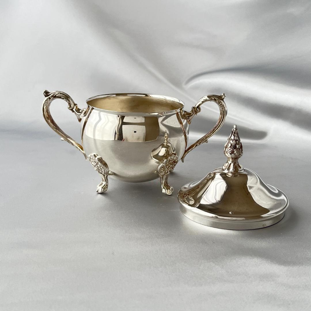 【Viners】 ミルクジャグ / シュガーポット 【シルバープレート】