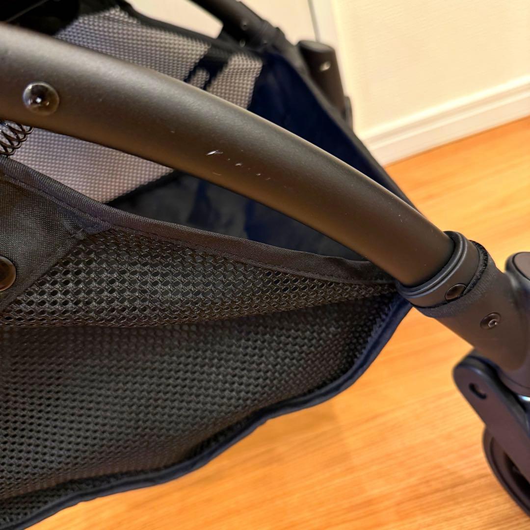 極美品 smooca ペットカート スムーカ レザー ブラウン 折畳