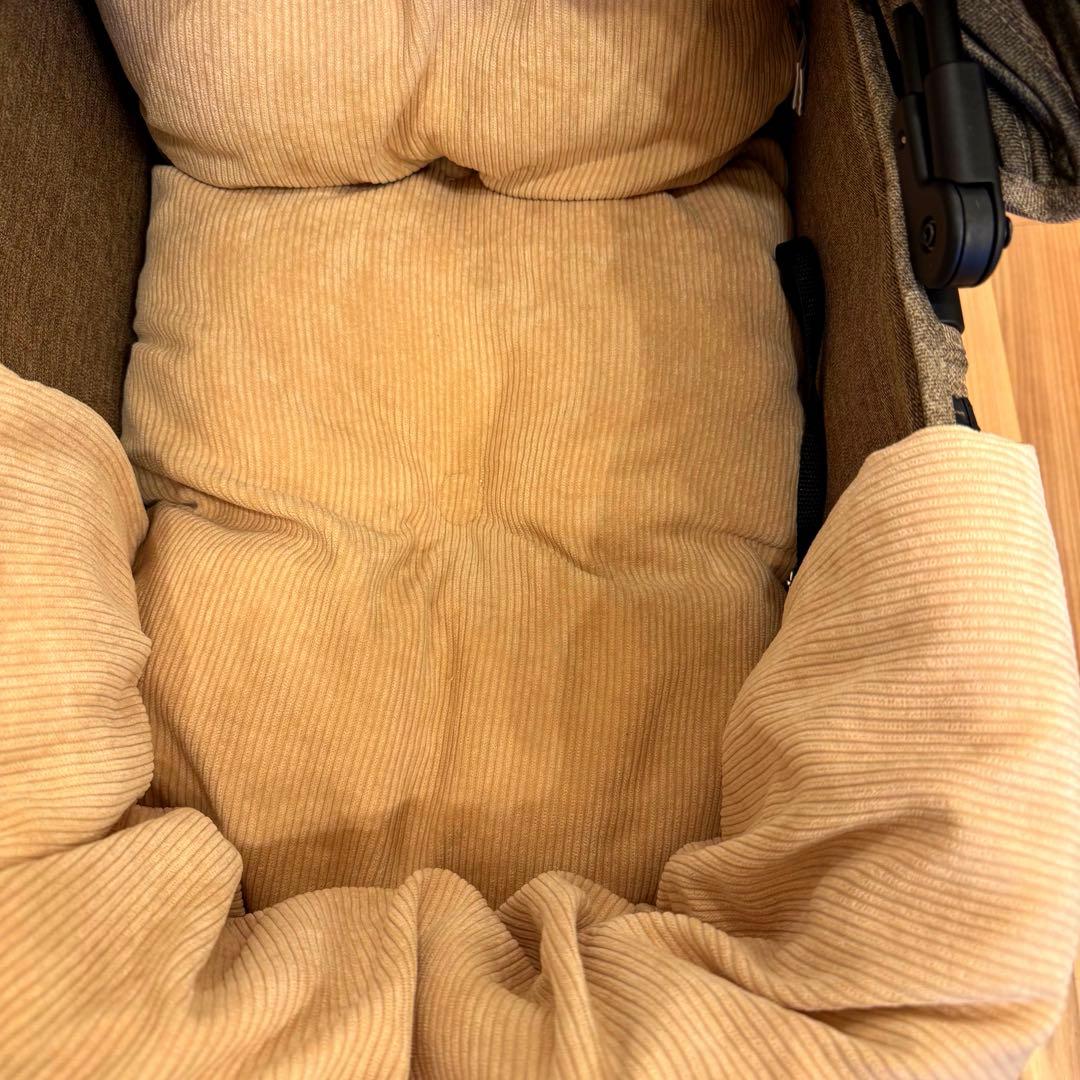 極美品 smooca ペットカート スムーカ レザー ブラウン 折畳