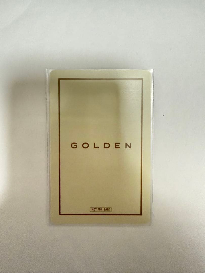 【値下げ】JUNGKOOK GOLDEN ラキドロ トレカ BTS ジョングク