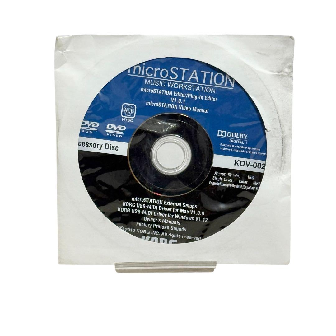 KORG microSTATION MW1 シンセサイザー 動作品 純正ケース付