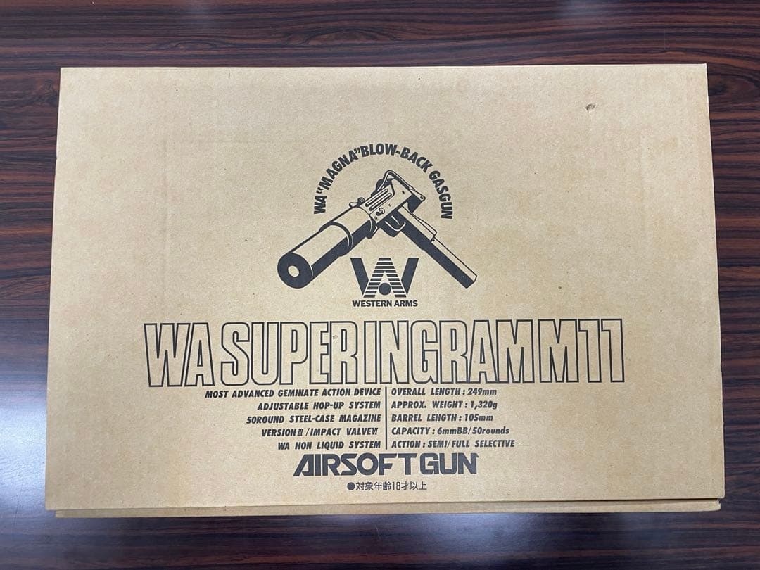 【WA】スーパーイングラム M11【ガスガン】