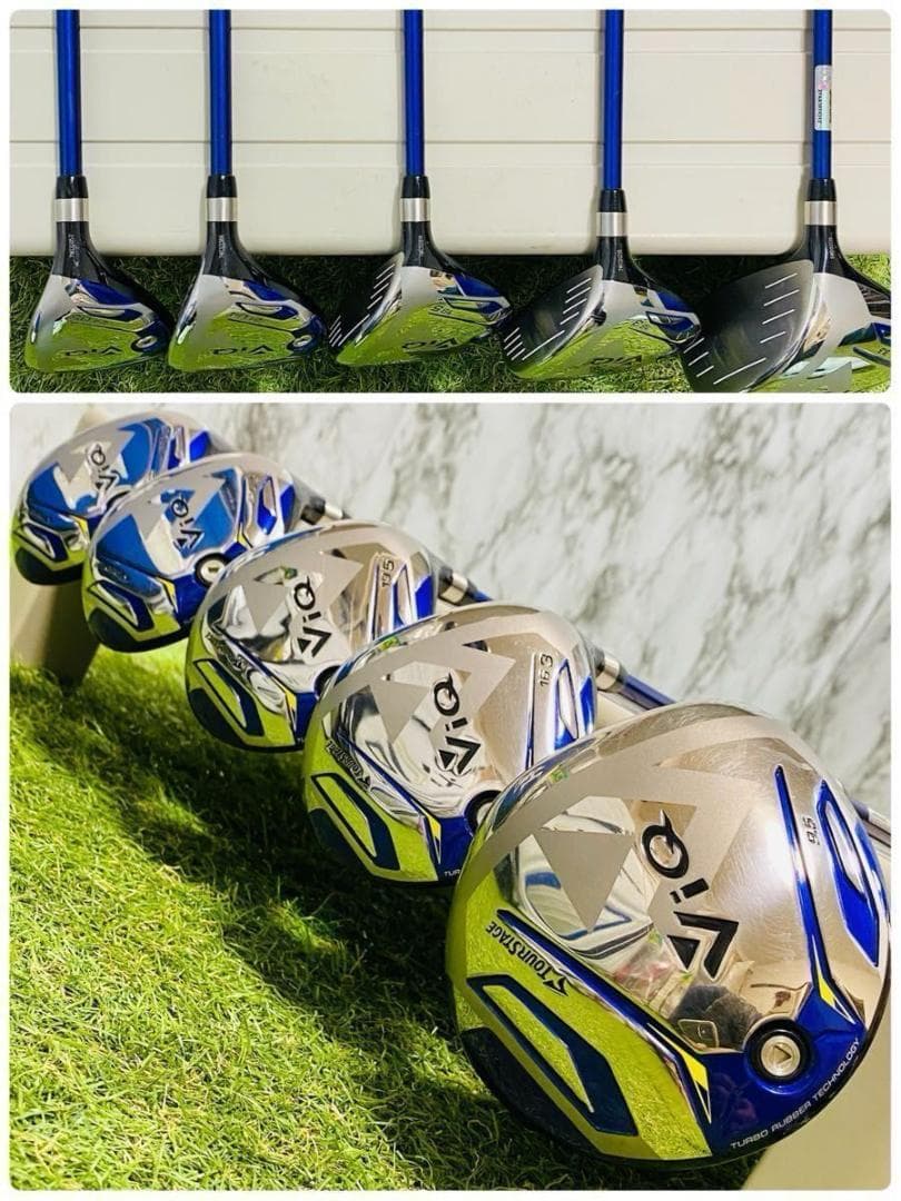 【美品】CB無 ツアーステージ ViQ 2023 メンズゴルフセット 12本 S