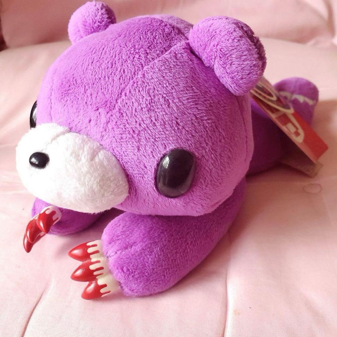 脱グルーミー ポーチ まんまと罠にver. 紫 ぬいぐるみ