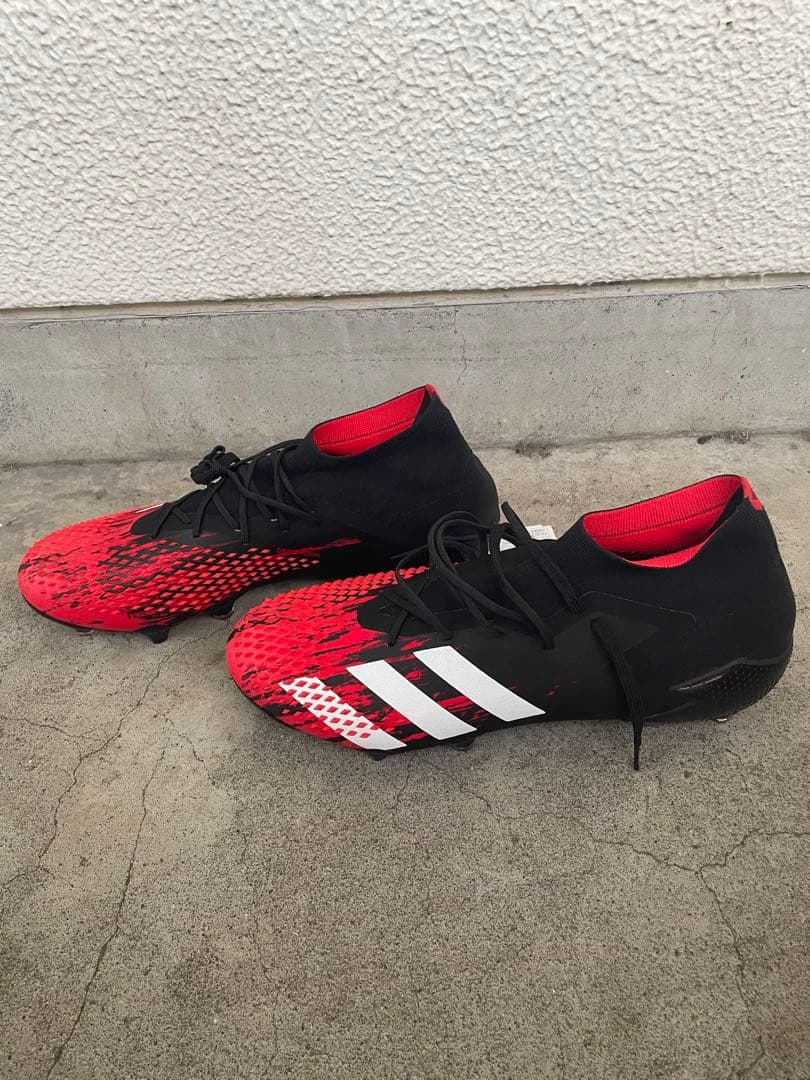 プレデター 20.1 FG　コアブラック×フットウェアホワイト 29.0