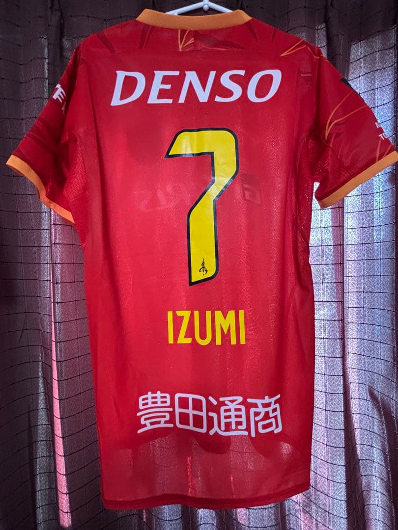 名古屋グランパス　和泉選手　2025 オーセンティックユニフォーム　 Lサイズ