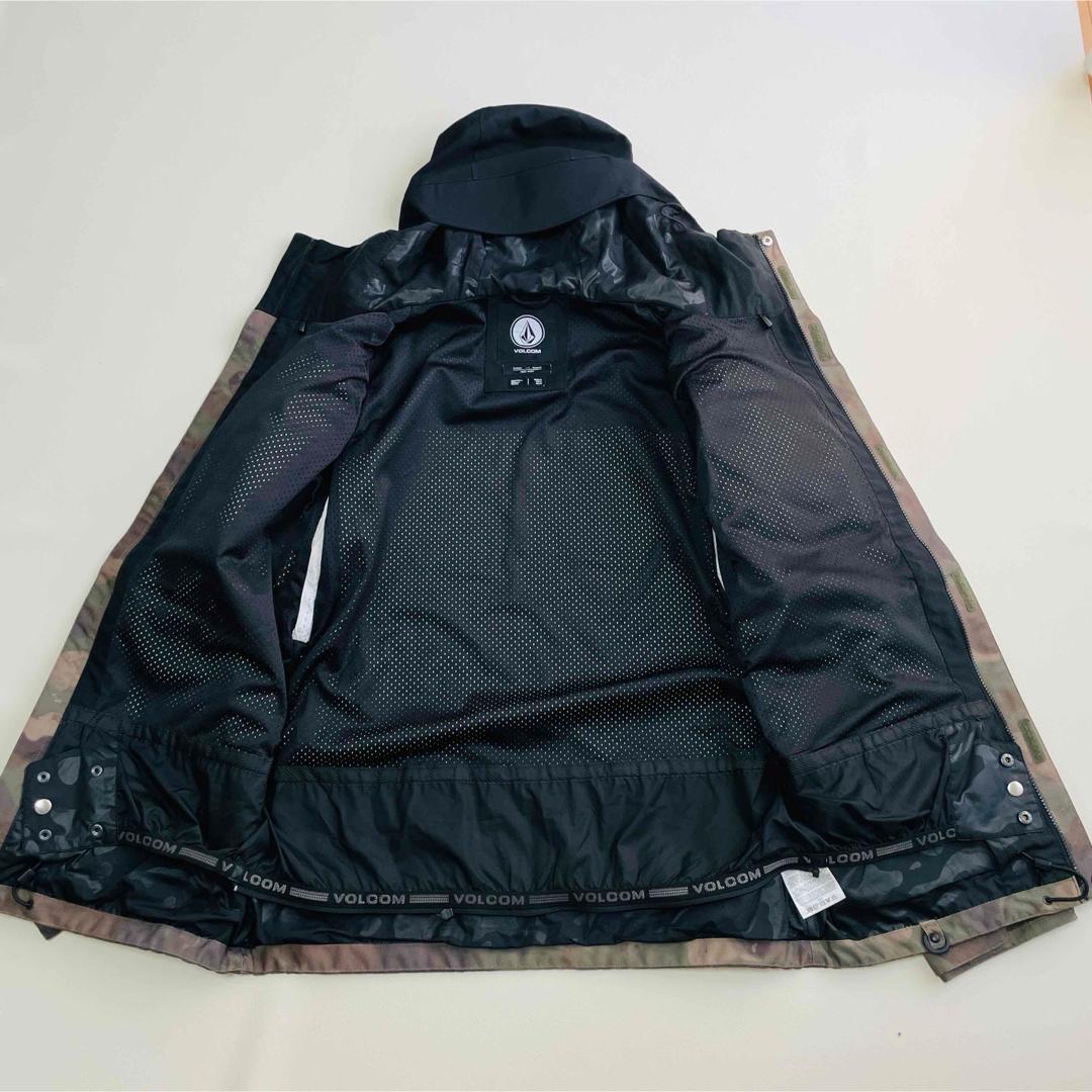 6720 ボルコム　ジャケット　スノボウェア メンズ 迷彩柄　カモフラ