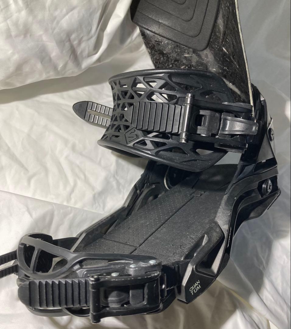 値下！カーボンハイバック高反応！SALOMON クォンタムバインディングMサイズ