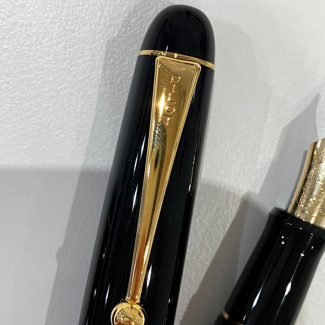 PILOT 万年筆 カスタム74 ブラック M 中字　ペン先14K 555