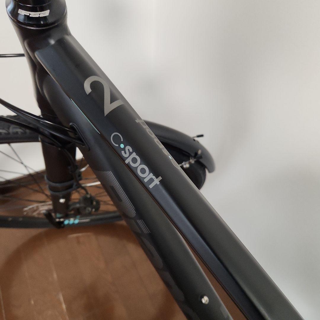 美品【名古屋・手渡限定】ビアンキ★c-sport2 43サイズ ブラック