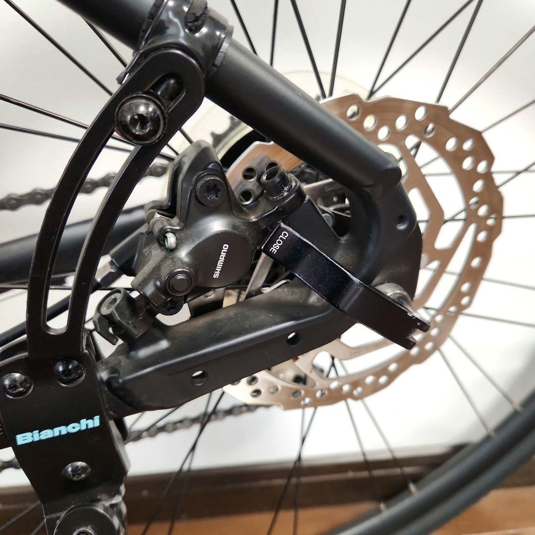 美品【名古屋・手渡限定】ビアンキ★c-sport2 43サイズ ブラック