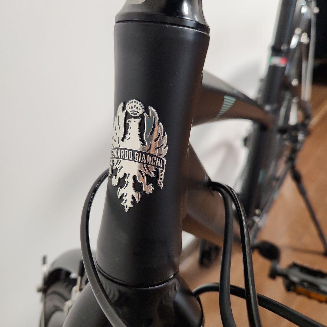 美品【名古屋・手渡限定】ビアンキ★c-sport2 43サイズ ブラック