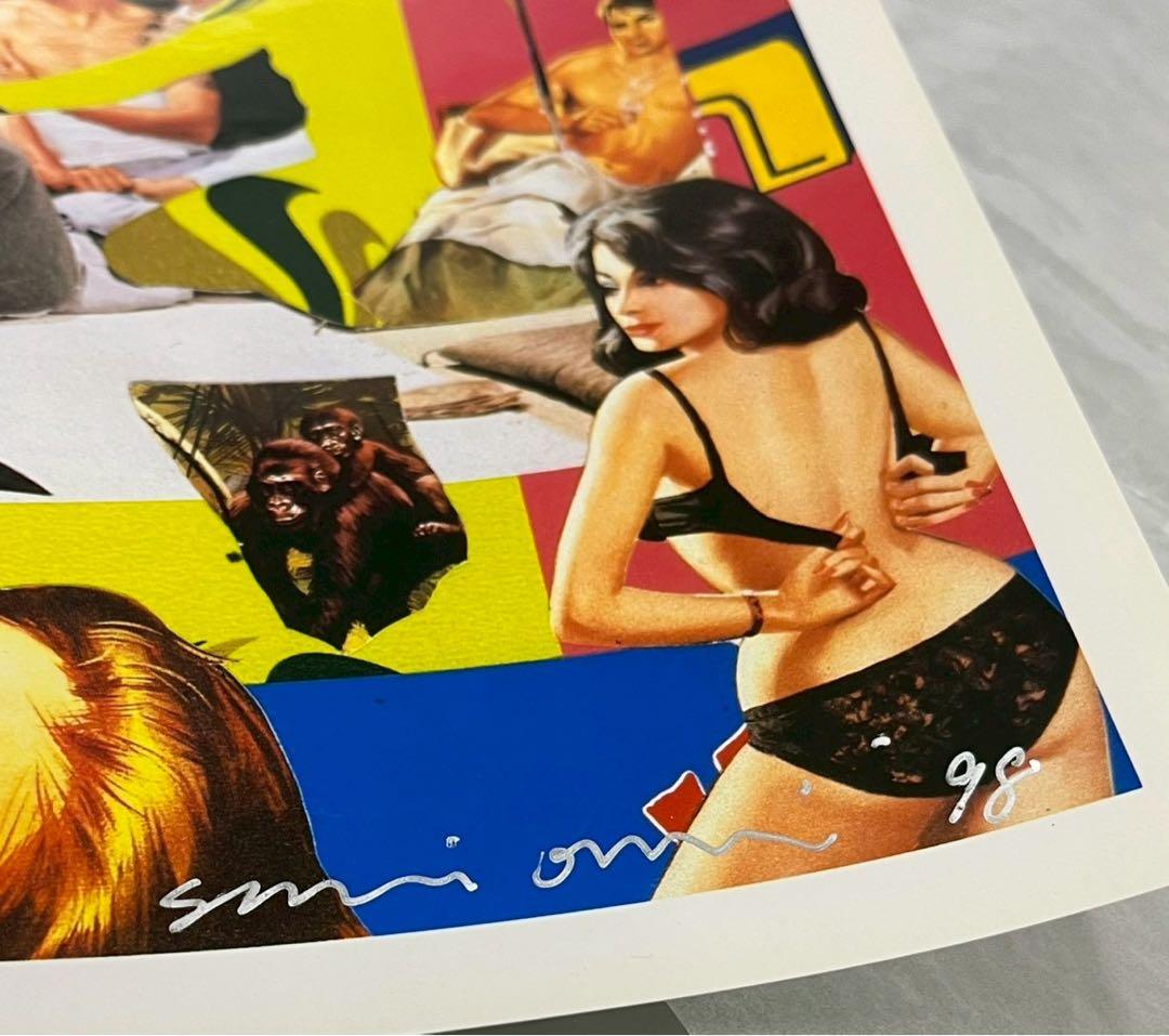 大竹伸郎 ポスター作品 1998年 サイン入り 78/500