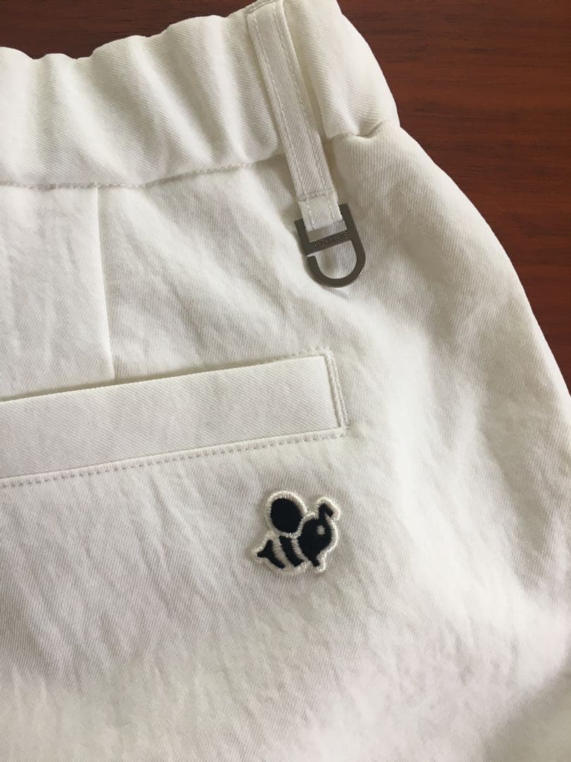 8YARDS 2025完売品　レディース ダブルタックショーツ ホワイト