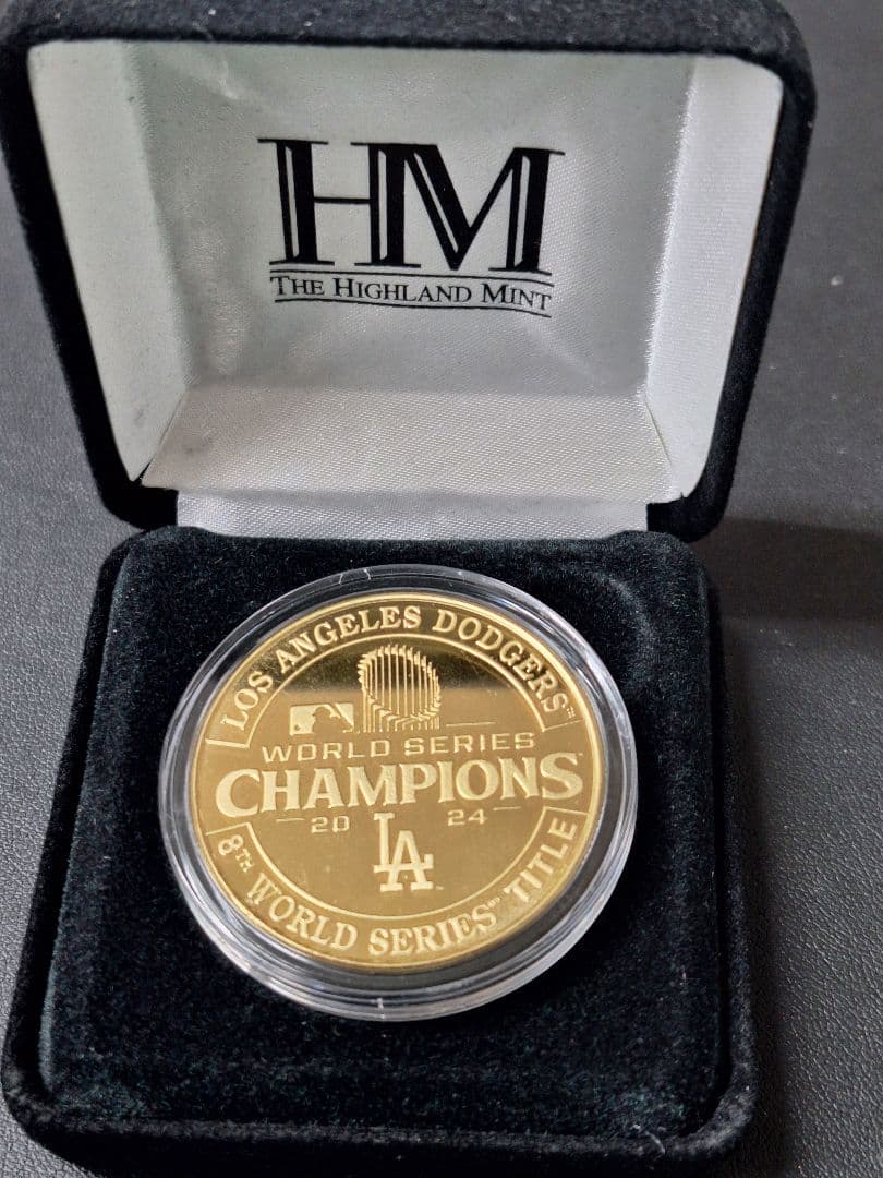 【大谷翔平 2024年】ワールドシリーズチャンピオンゴールド限定版