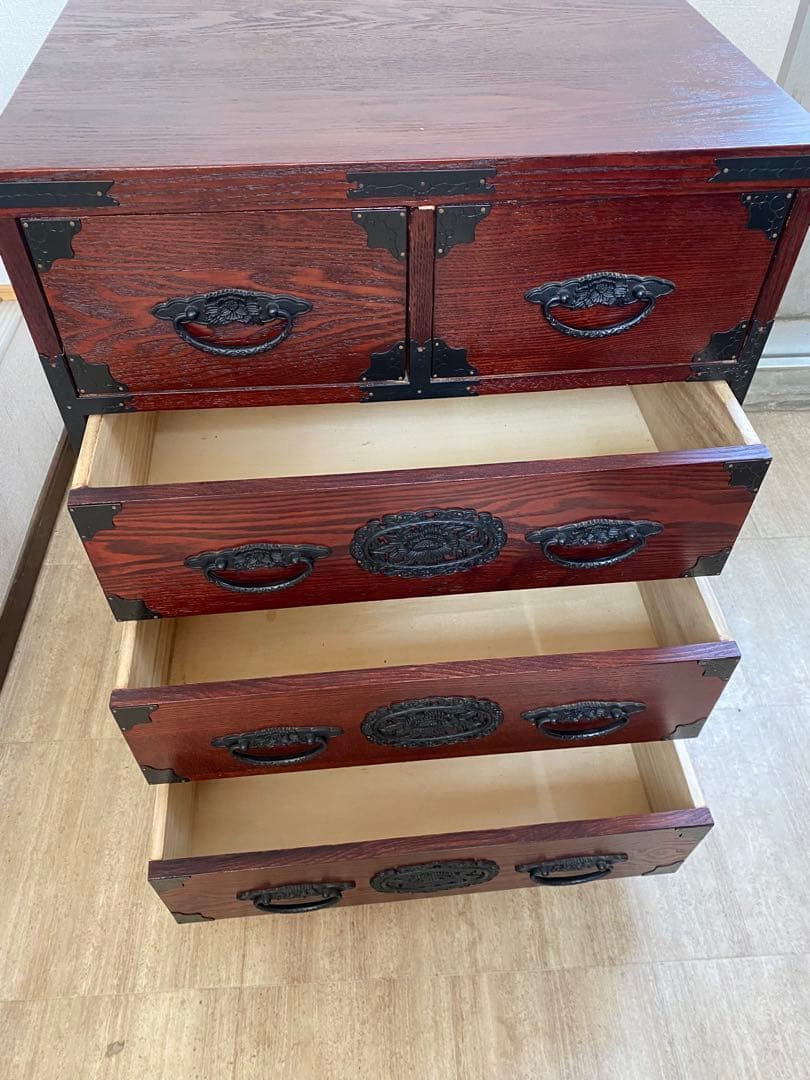 和モダン　木製タンス　アンティーク