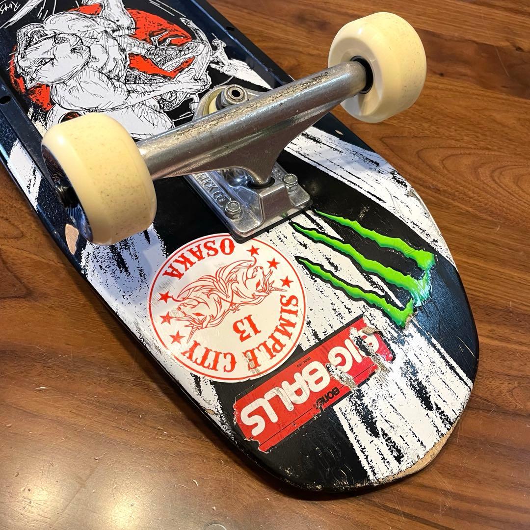 インディペンデント　スケートボード　ボーンズウィール　スケボー　HOSOI 美品
