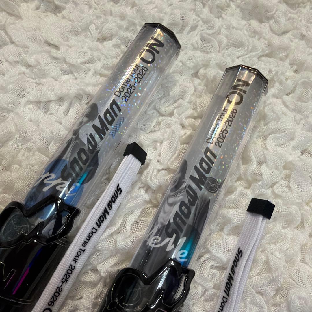 【使用済】 Man 目黒蓮 渡辺翔太 ON うちわ ペンライト セット