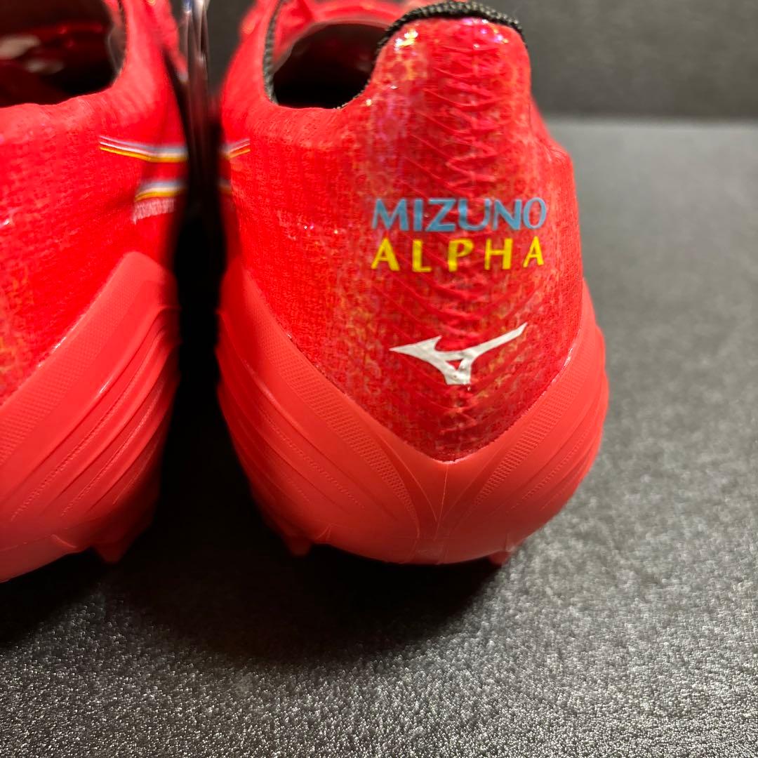 未使用品 ミズノ ALPHA アルファ ジャパン サッカースパイク 25.0cm