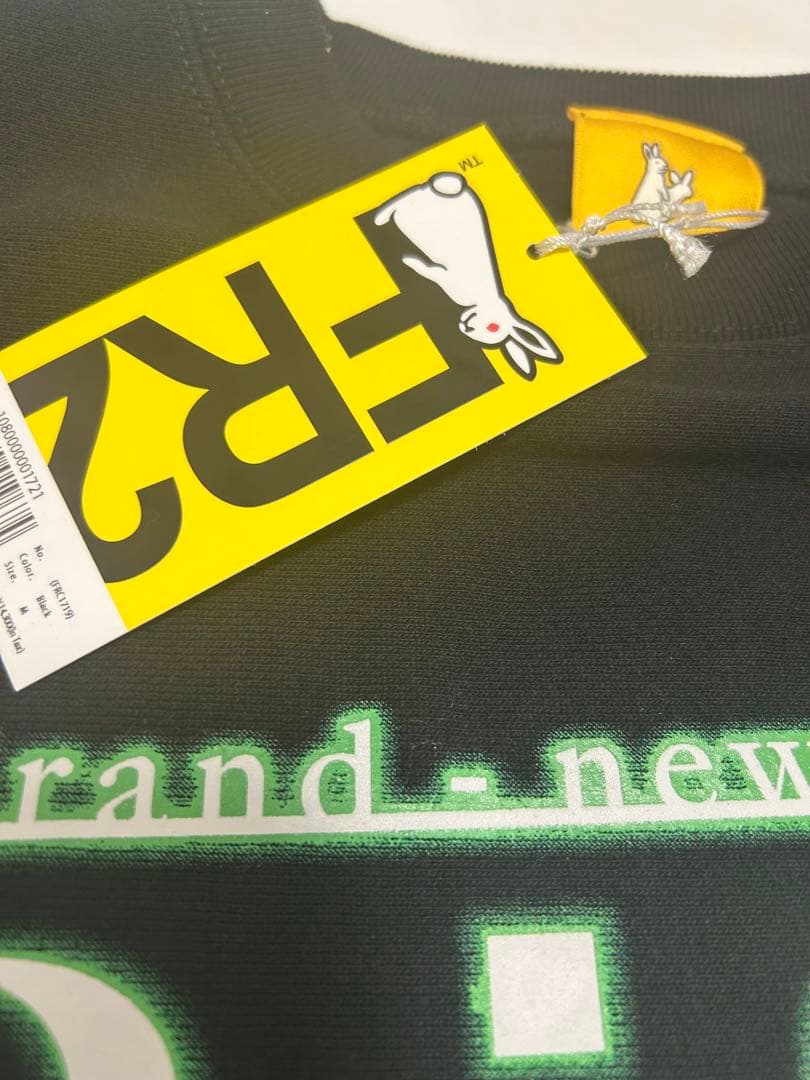 BiSH FR2 グラフィックプリント スウェット ブラック　(M)