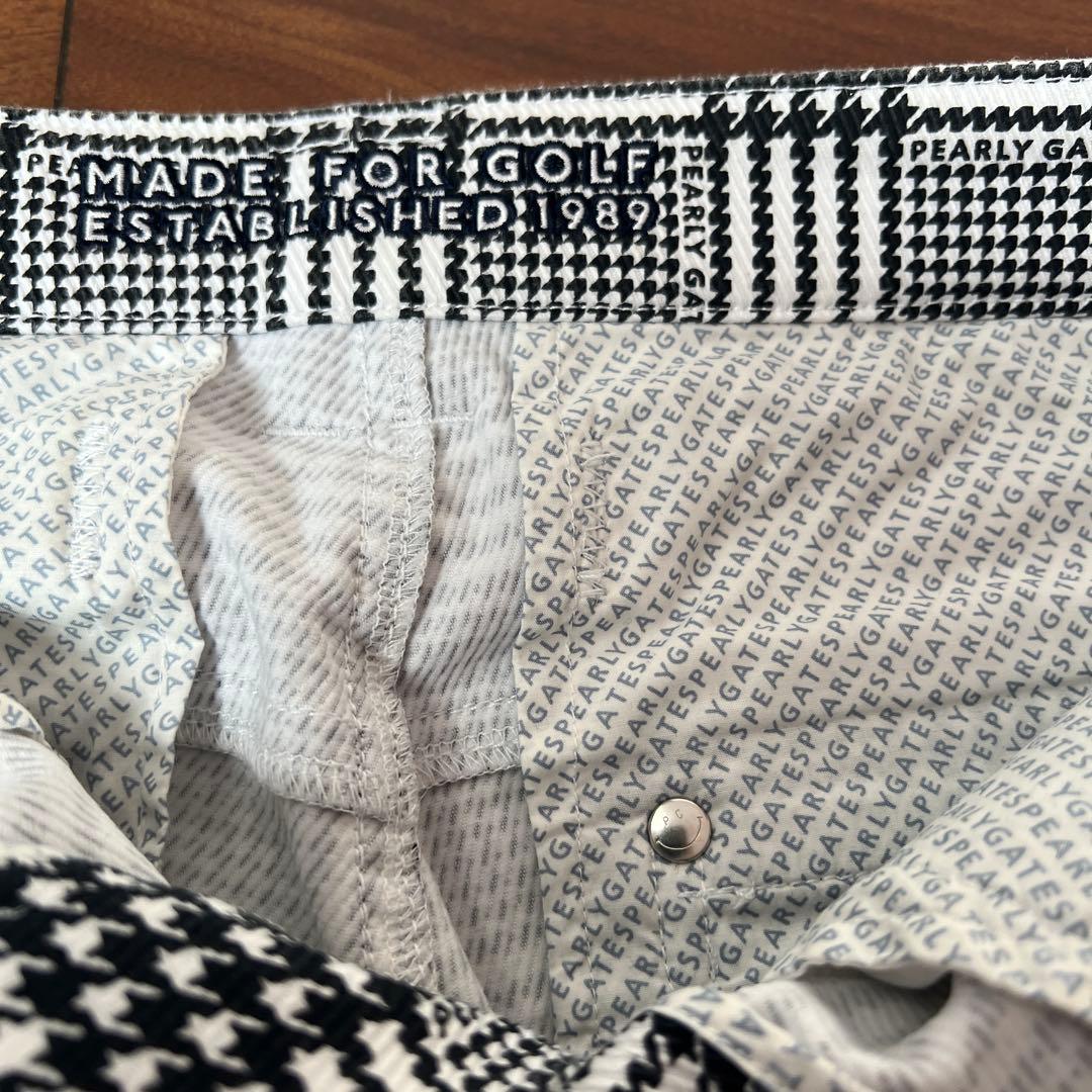 PEARLY GATES チェック柄 ゴルフパンツＭサイズ