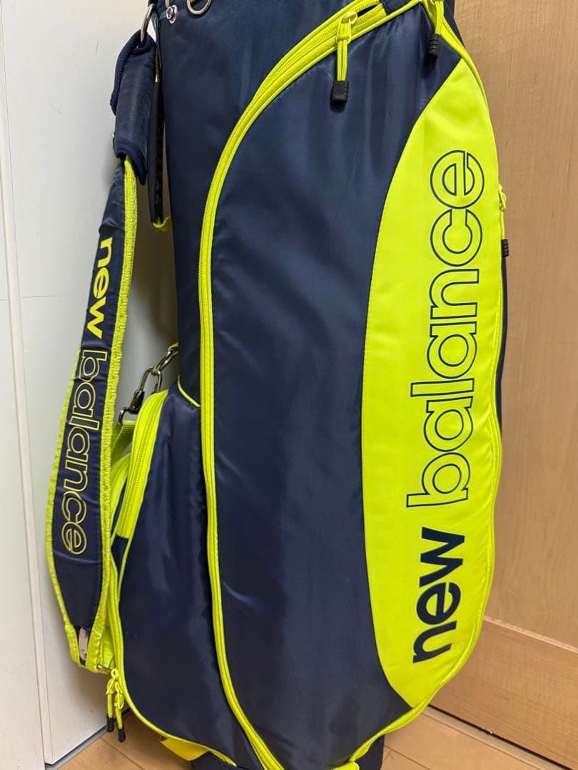 美品★ニューバランス★キャディバッグ★ゴルフ★newbalance★ゴルフバッグ