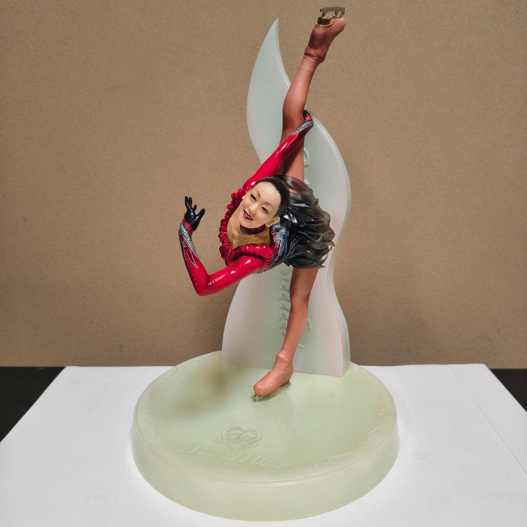絶版品プレミアムバンダイ限定★超リアル浅田真央フィギュア全高34cm