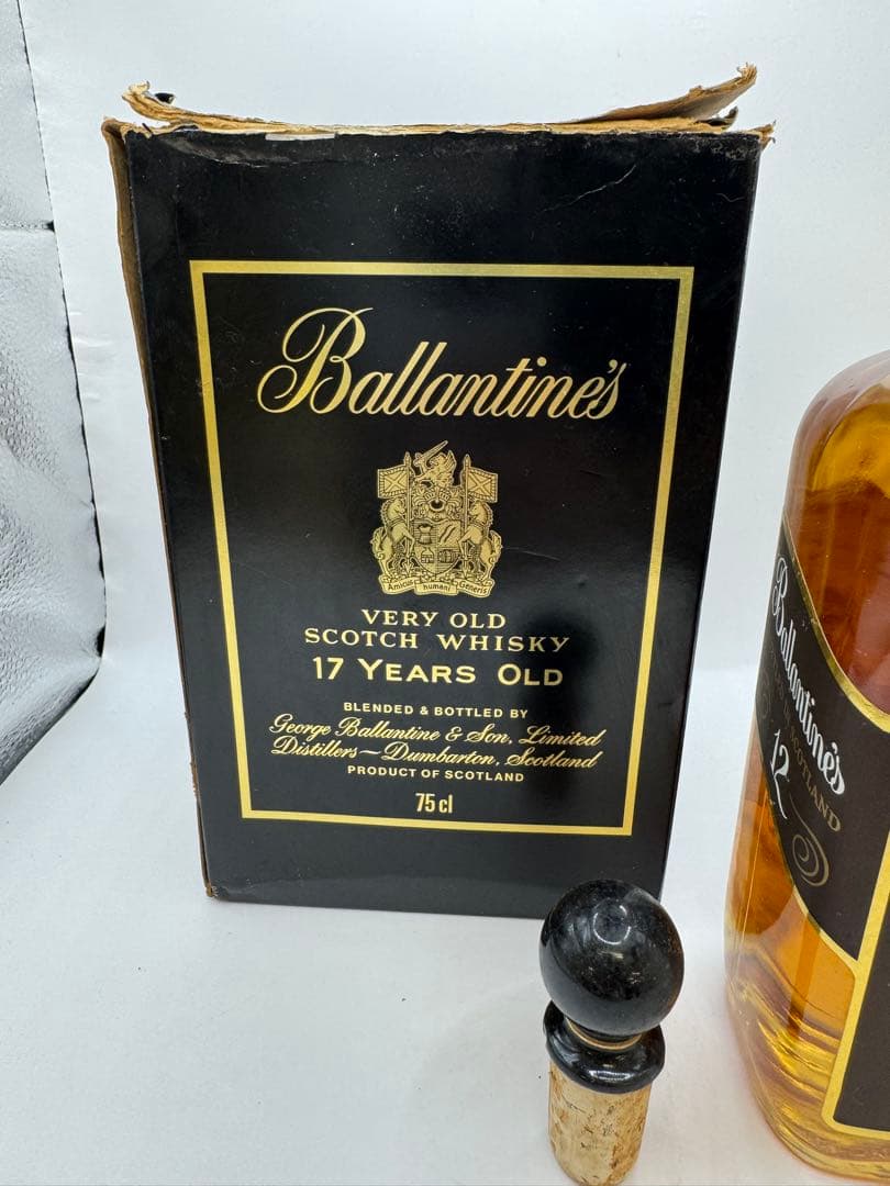 Ballantines バランタイン ウイスキー 12年 17年　2本セット