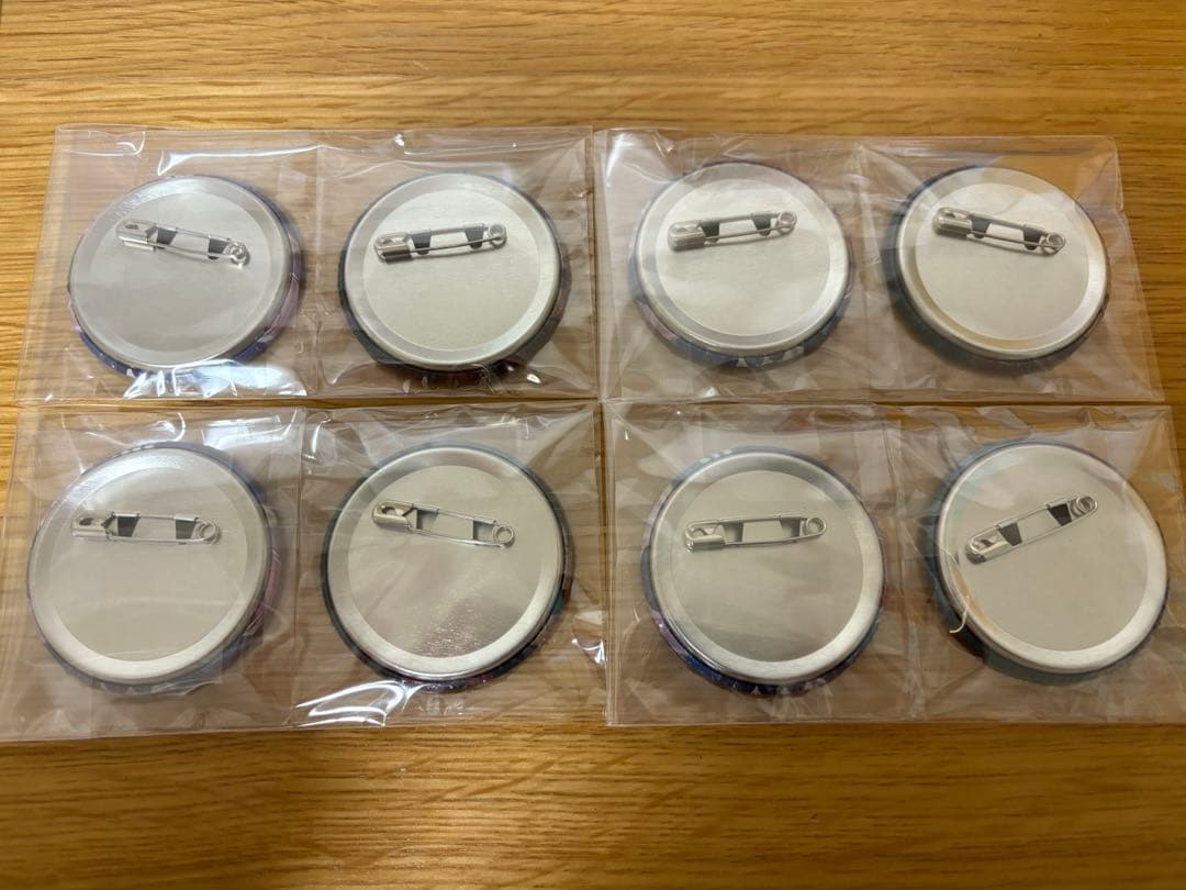 Bプロ　愛染健十　オーロラ缶バッジ