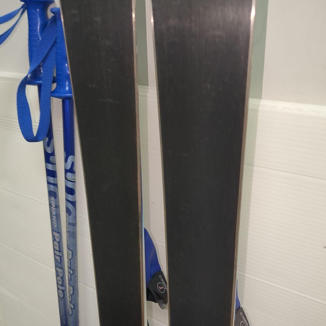 ディナスター　TEAM SPEED 130cm ストック　ケース付　ジュニア用